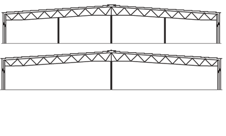 Continuous Truss